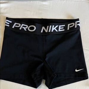 Nike Pro Women's Black Athletic Shorts